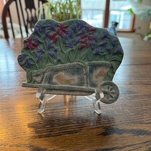 Sonoma Flowers & Wheelbarrow Decor